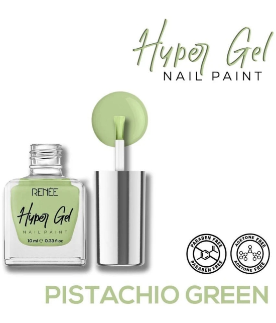 RENEE Hyper Gel Nail Paint - Pistachio Green 10ml