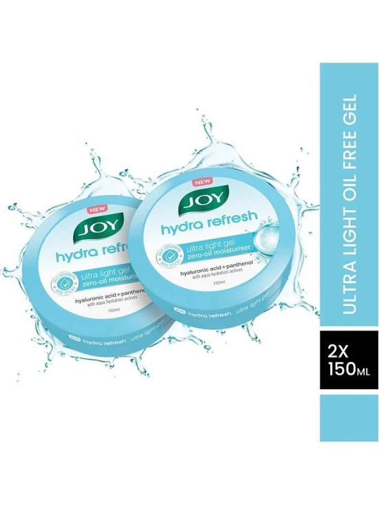 Joy Hydra Refresh Ultra Light Gel Zero-Oil Moisturiser (150 ml X 2)