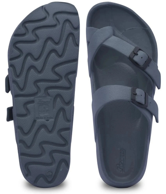 Paragon Grey Mens Thong Flip Flop - None