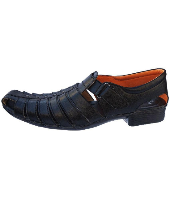 Dream Makers - Black Men's Sandals - None