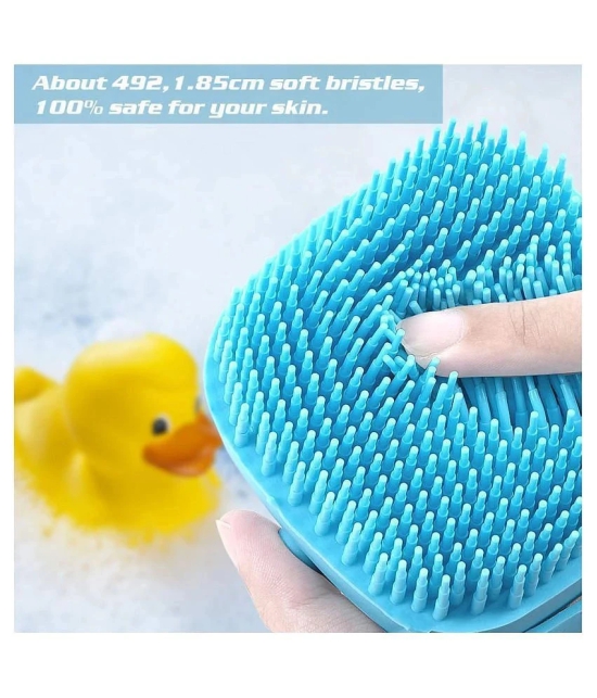 thriftkart Silicone Bathing Scrubber Body Brush