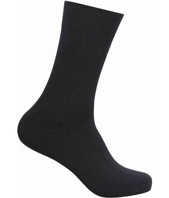 hicode Blended Men's Self Design Multicolor Mid Length Socks ( Pack of 5 ) - Multicolor