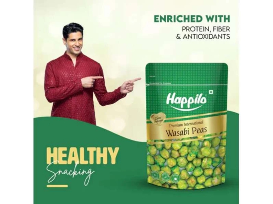 Happilo Premium International Wasabi Peas 160g