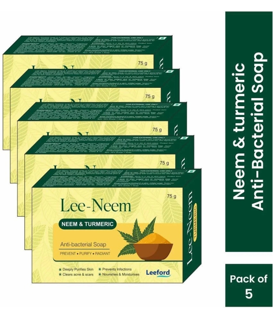 Lee Neem Antibacterial Soap for All Skin Type ( Pack of 5 )