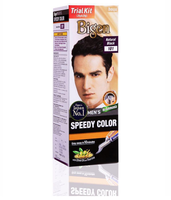 Bigen Mens Speedy 101 Temporary Hair Color Black 20 g