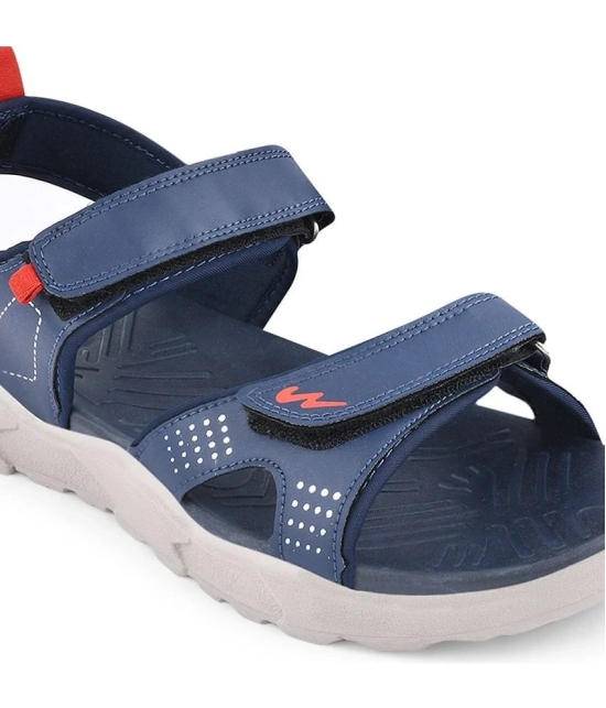 Campus - Navy Mens Floater Sandals - None