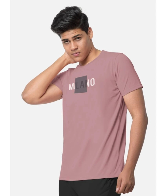 BULLMER - Pink Cotton Blend Regular Fit Mens T-Shirt ( Pack of 1 ) - None