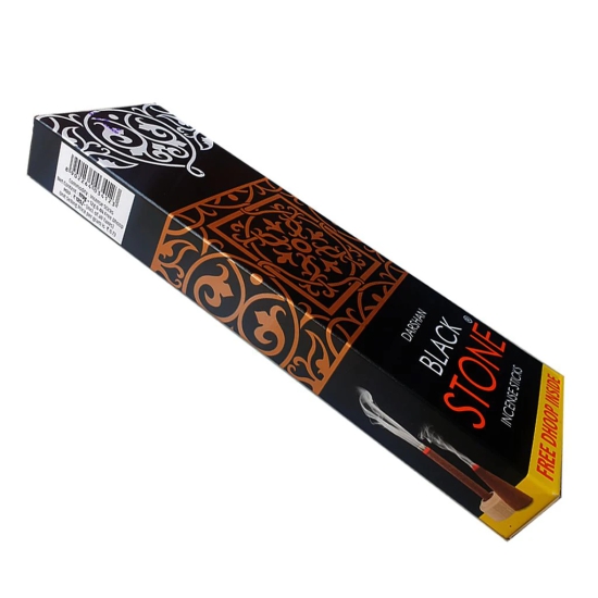 DARSHAN INCENSE BLACK STONE INCENSE 180G