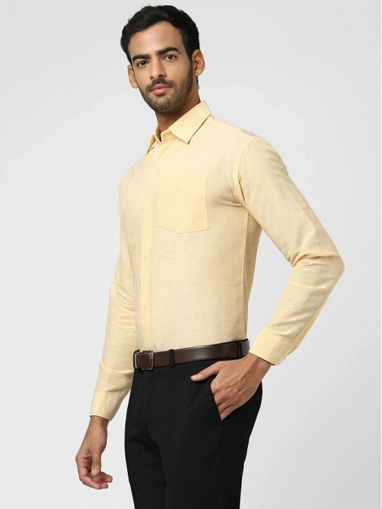 DESHBANDHU DBK - Beige Cotton Regular Fit Mens Casual Shirt (Pack of 1 ) - None