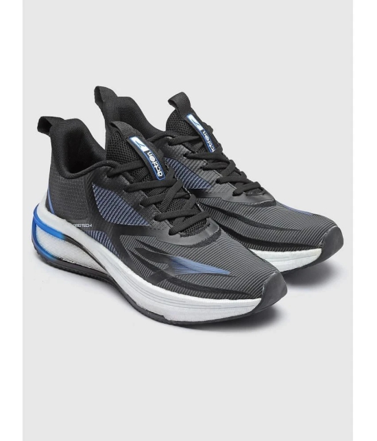 Action Black Mens Sports Running Shoes - None