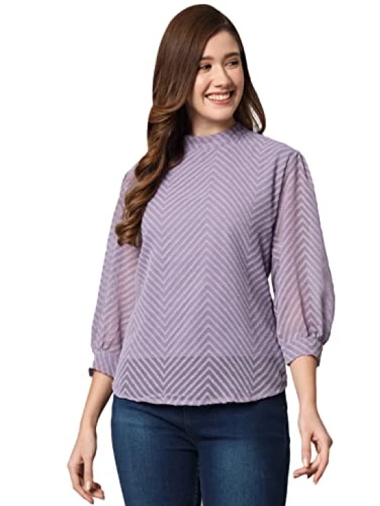 FUNDAY FASHION Women's Relaxed Fit Full Sleeve Round Neck Top