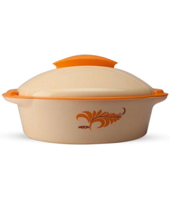 Milton Crisp Dlx 2000 Insulated Inner Steel Casserole, 1.70 Litres, Orange - Orange