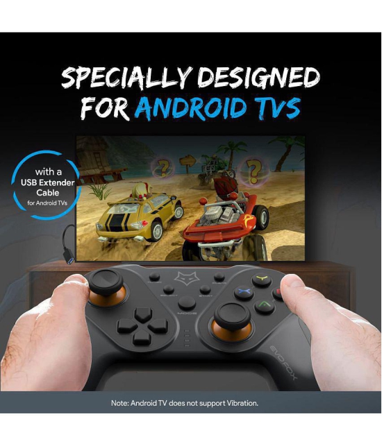 Amkette Elite Ops Gamepad Controller For PC and Android Tv ( Wireless )