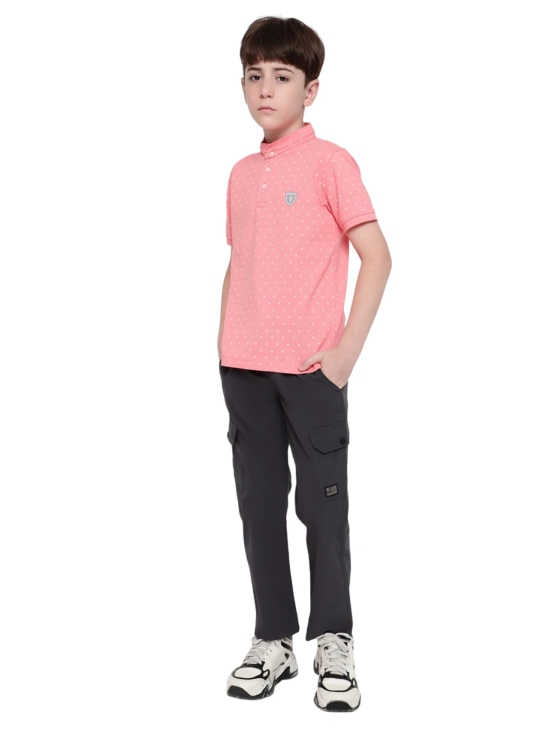 Octave Boys Henley Neck Pockets T-Shirt