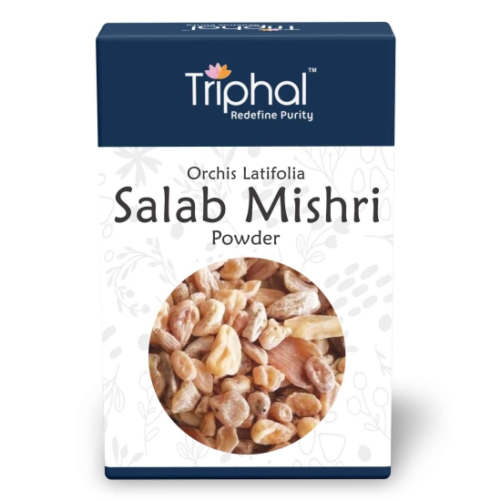 Salab Mishri Powder – Salam Misri Churn – Orchis Latifolia | Original Salap Misri | Triphal