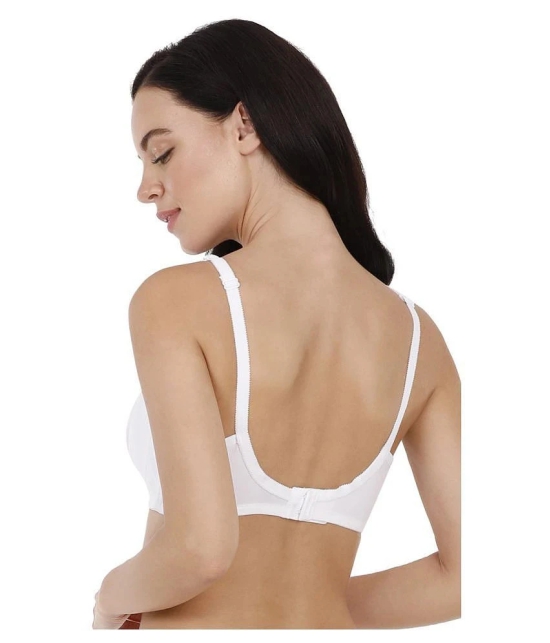 Amante Cotton Everyday Bra - White Single - 38DD