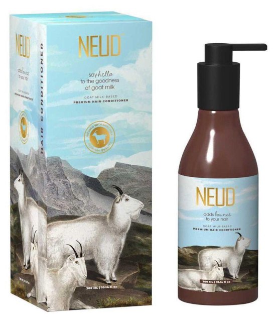 NEUD Goat Milk Premium Hair Conditioner for Men & Women - 2 Packs (300ml Each)