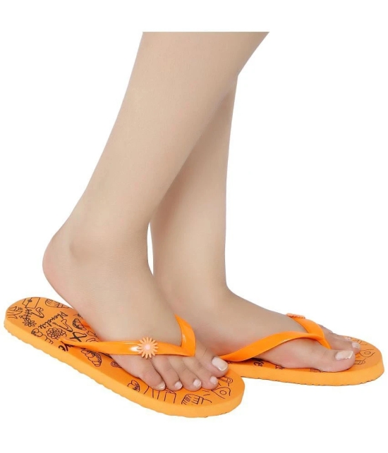 Phonolite Orange Womens Daily Slipper - None