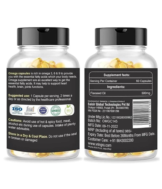 1 Tree Omega - Omega Fatty Acids Capsule ( Pack of 1 )