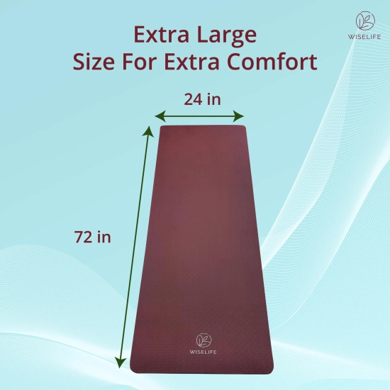 Classic Yoga Mat - 6MM-Wine