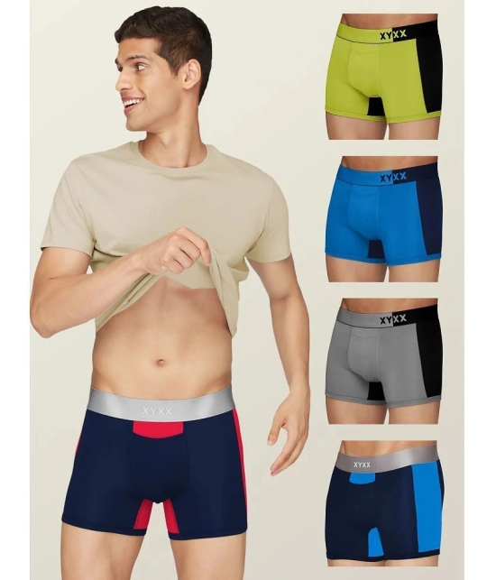 XYXX - Multicolor Modal Mens Trunks ( Pack of 5 ) - None