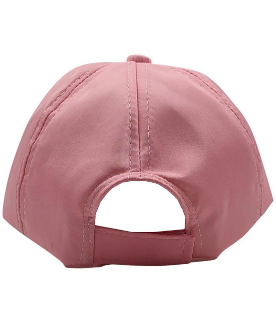 Zacharias Unisex Kids Cotton & Polyester Baby Cap kc-19 (Pink_9-24 Months) (Pack of 1) - None