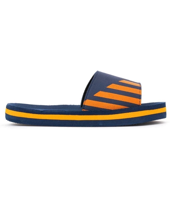 Pedro Navy Slide Slippers for Boys (4-7.5 yrs) - None