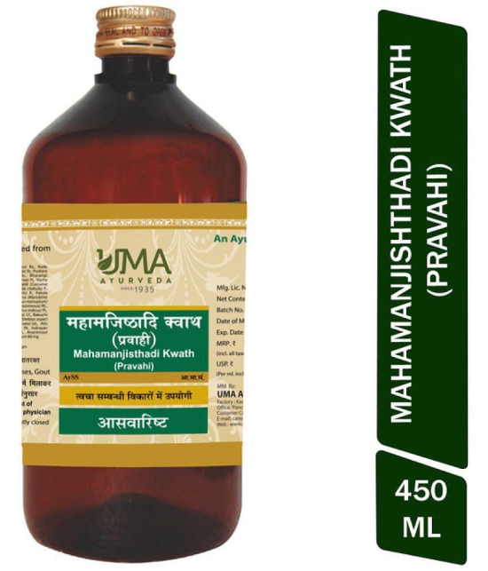 UMA AYURVEDA Mahamanjishthadi_Kwath_450_ml Liquid 1 kg Pack Of 1