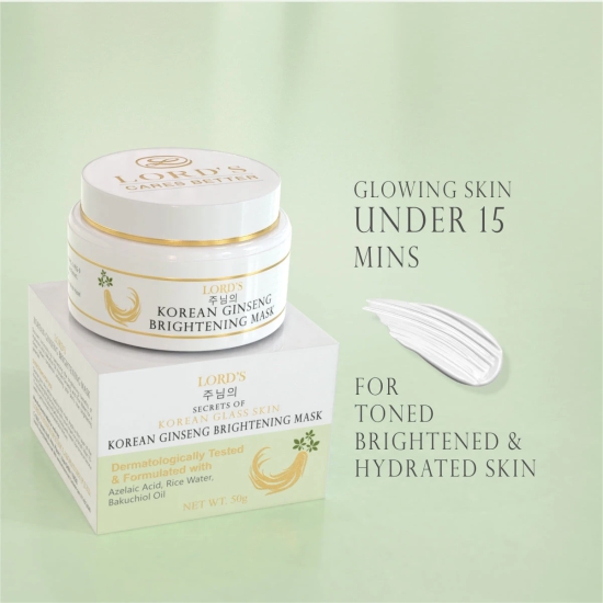 Lords Korean Ginseng Brightening Face Mask (50g)