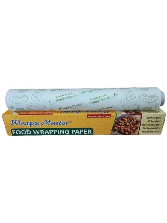 Lenon 25mtr White Paper Food Wrapping Paper Pack of 1 - Medium