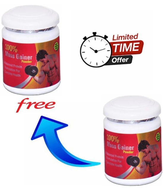 Dr Chopra Rikhi 100% Mass Gainer Powder Buy 1 get 1 free 300 gm Chocolate