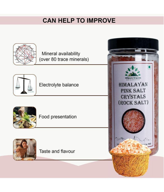 Hillpure Organic Himalayan Pink Salt Crystals Dressing 1 kg