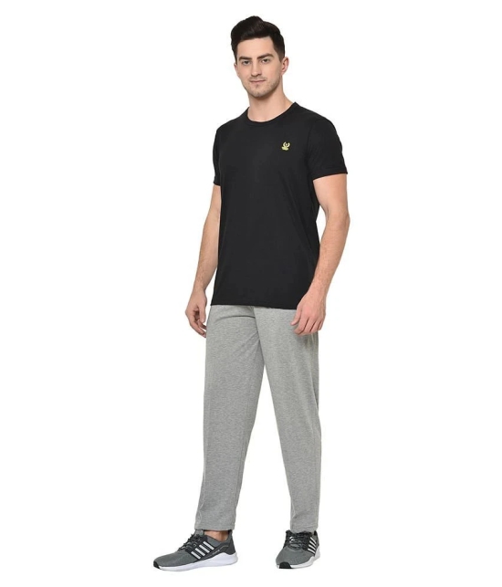 Vimal Jonney Grey Cotton Blend Trackpants - XL