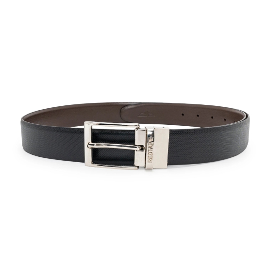 Red Tape Black Brown Formal leather Belt for Men