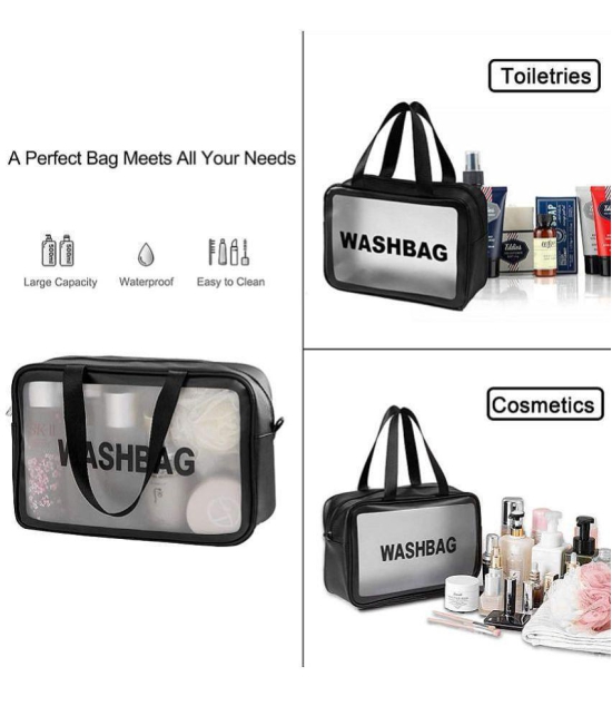 GKBOSS Black Wash Bag - Black