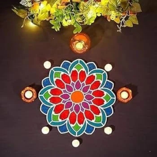 Magic instant Rangoli Kit