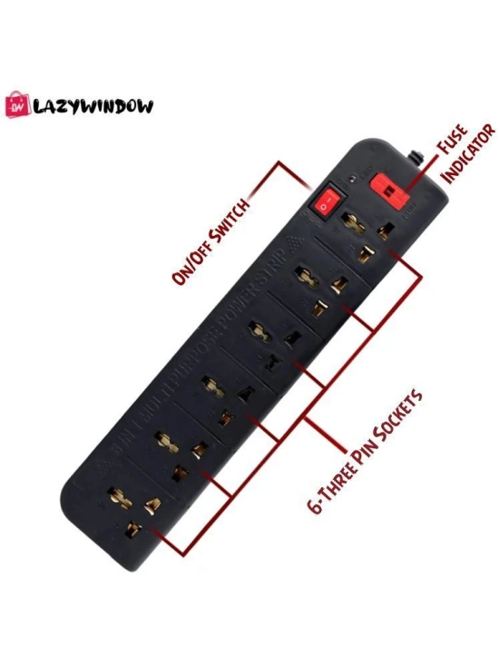 LAZYWINDOW 6 Socket Extension Board