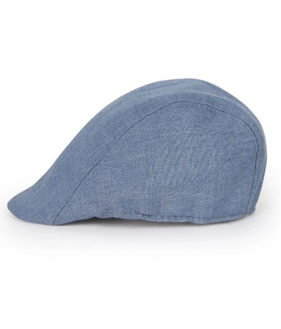 Zacharias Blue Cotton Mens Cap ( Pack of 1 ) - Blue