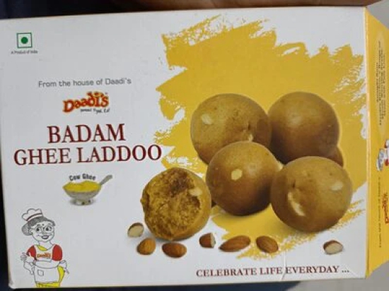 Daadis Badam Laddoo Pure Ghee, 200 Gm