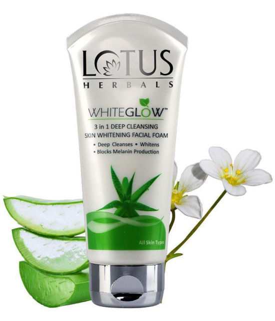 Lotus Herbals Whiteglow Facial Foam 50gm