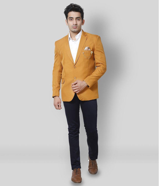 Fourfolds Yellow Blazer - None