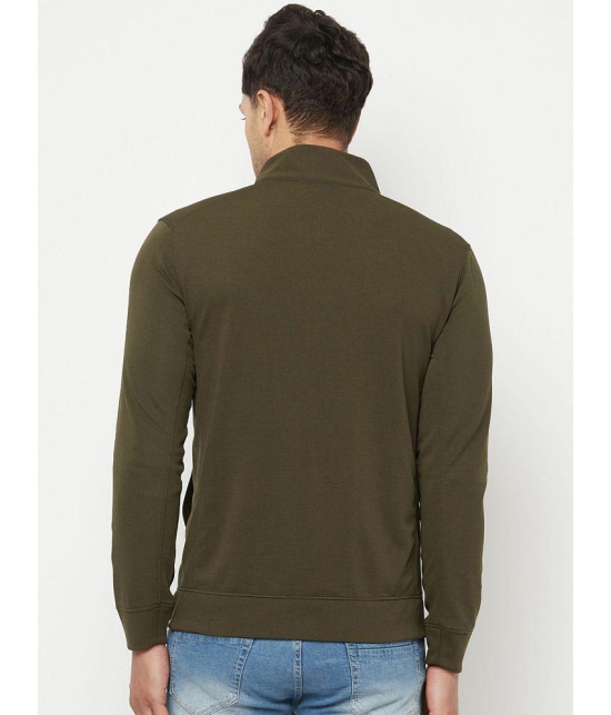 Glito - Olive Polyester Blend Relaxed Fit Mens Casual Jacket ( Pack of 1 ) - None