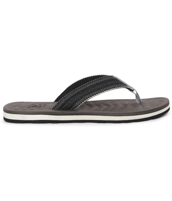 Paragon Grey Mens Thong Flip Flop - None