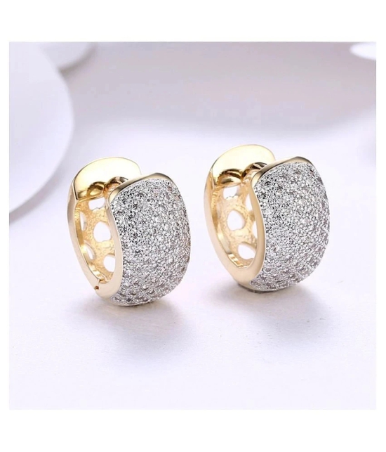 YouBella Crystal Gold Plated Stylish Latest Design Earrings for Girls and Womens - Golden