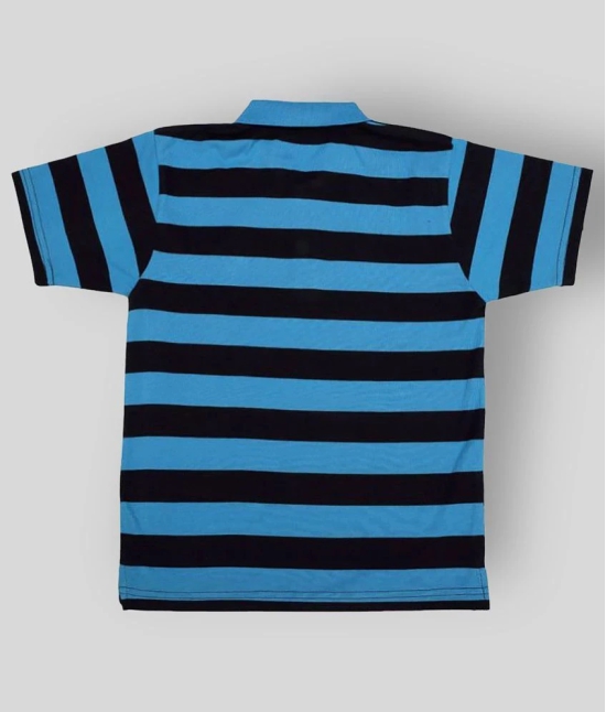 NEUVIN - Blue Cotton Boys Polo T-Shirt ( Pack of 1 ) - None