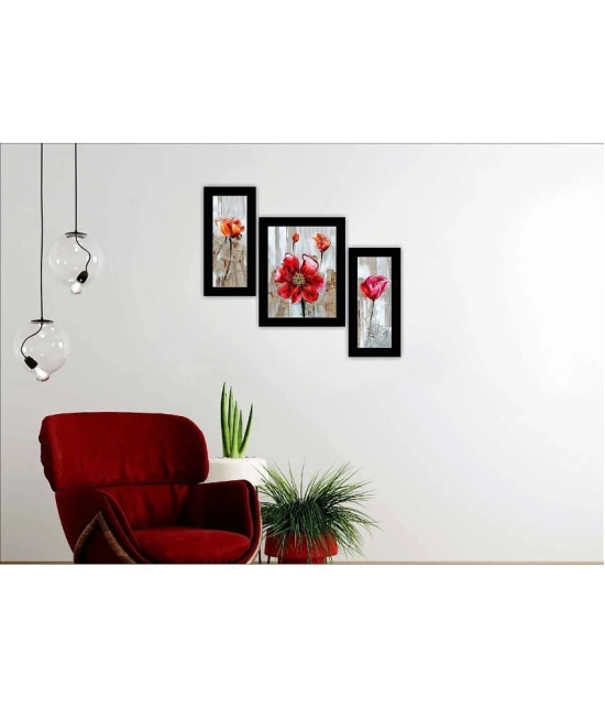 Saf - Floral Painting With Frame