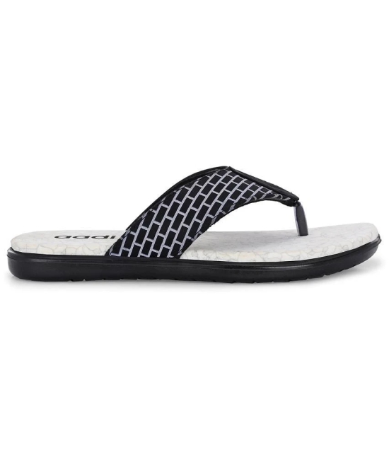 Aadi White Mens Thong Flip Flop - None