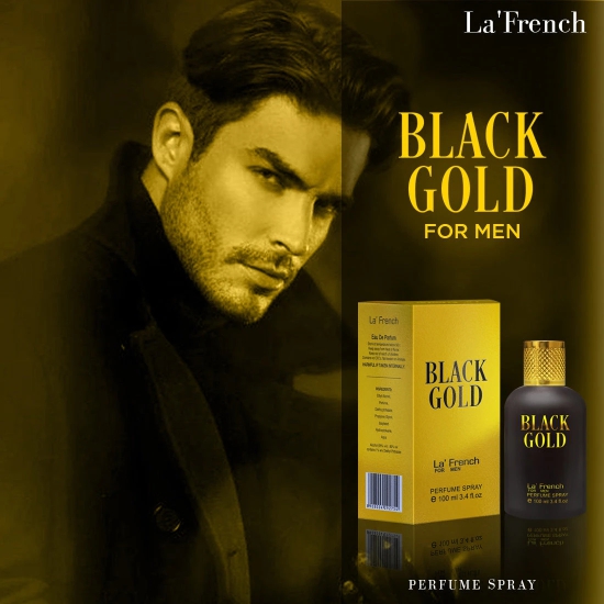 Black Gold Perfume for Men - 100ml-Black Gold Perfume for Men - 100ml