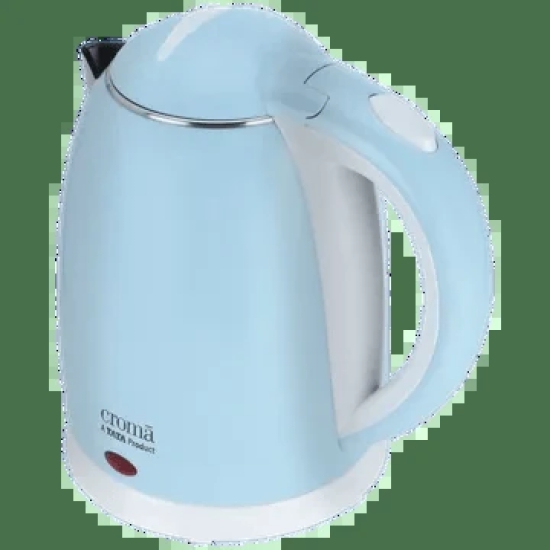 Croma 1500 Watt 1.8 Litre Electric Kettle with Overload Protection (Blue)