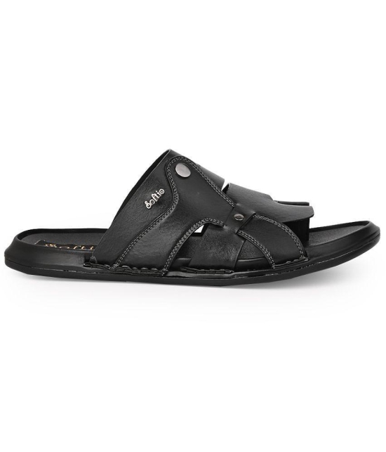 softio - Black Mens Sandals - None